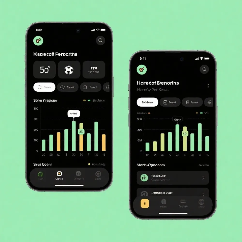 HTH Sports App Interface